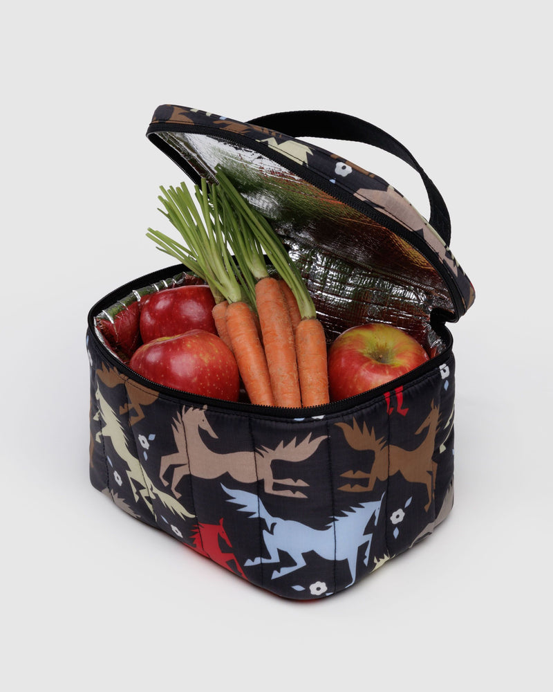 BAGGU ALL PRODUCTS Puffy Lunch Bag - Horse Cut Outs
