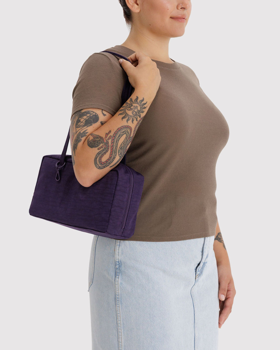BAGGU ALL PRODUCTS (except Sandy Liang) Nylon Bowler Bag - Fig