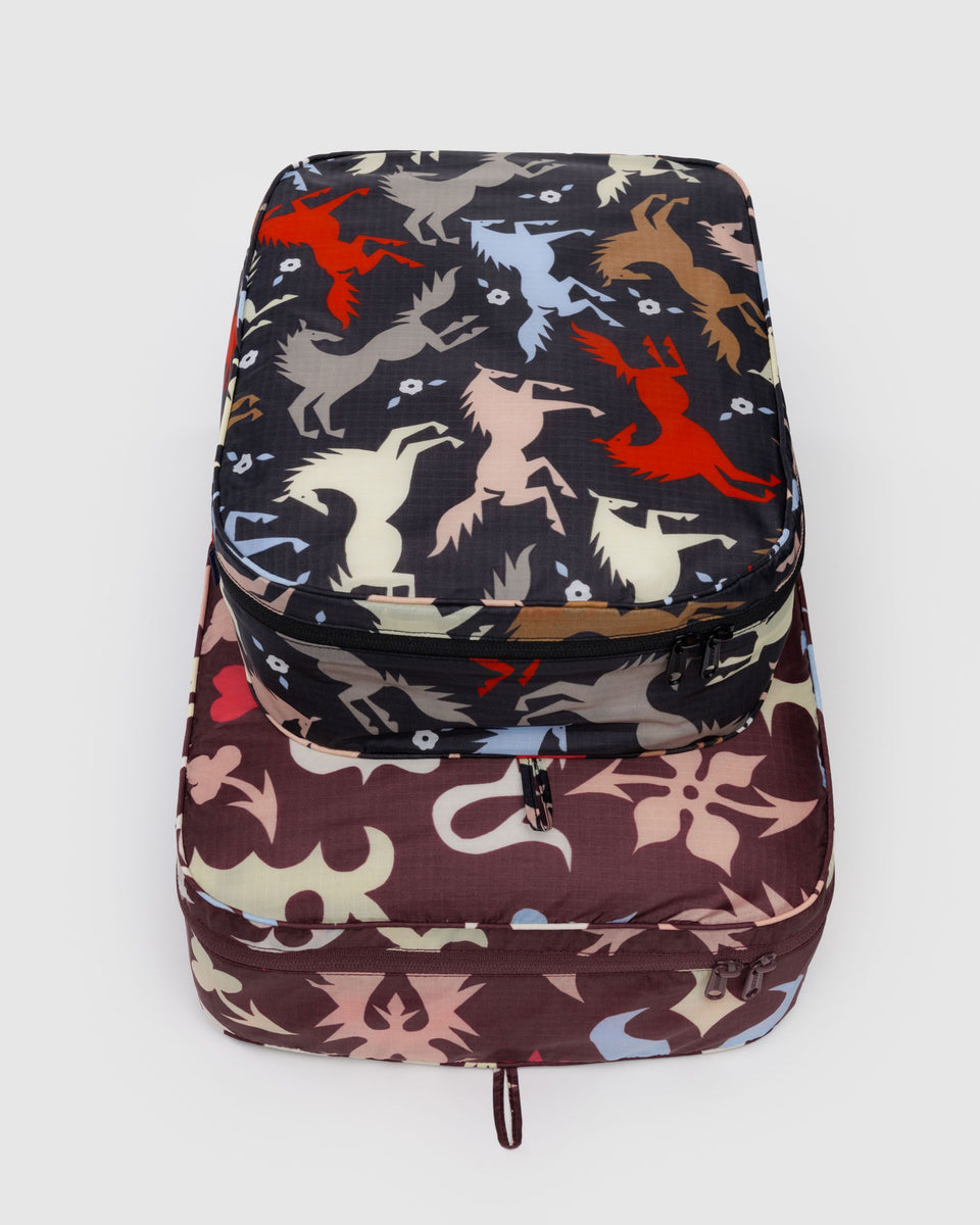 BAGGU ALL PRODUCTS Large Packing Cube Set - Western Cut Outs