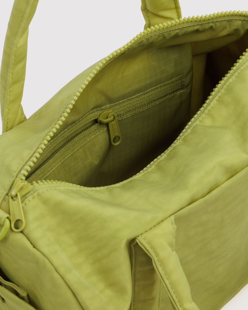 BAGGU  Nylon Duffle Bag - Chartreuse