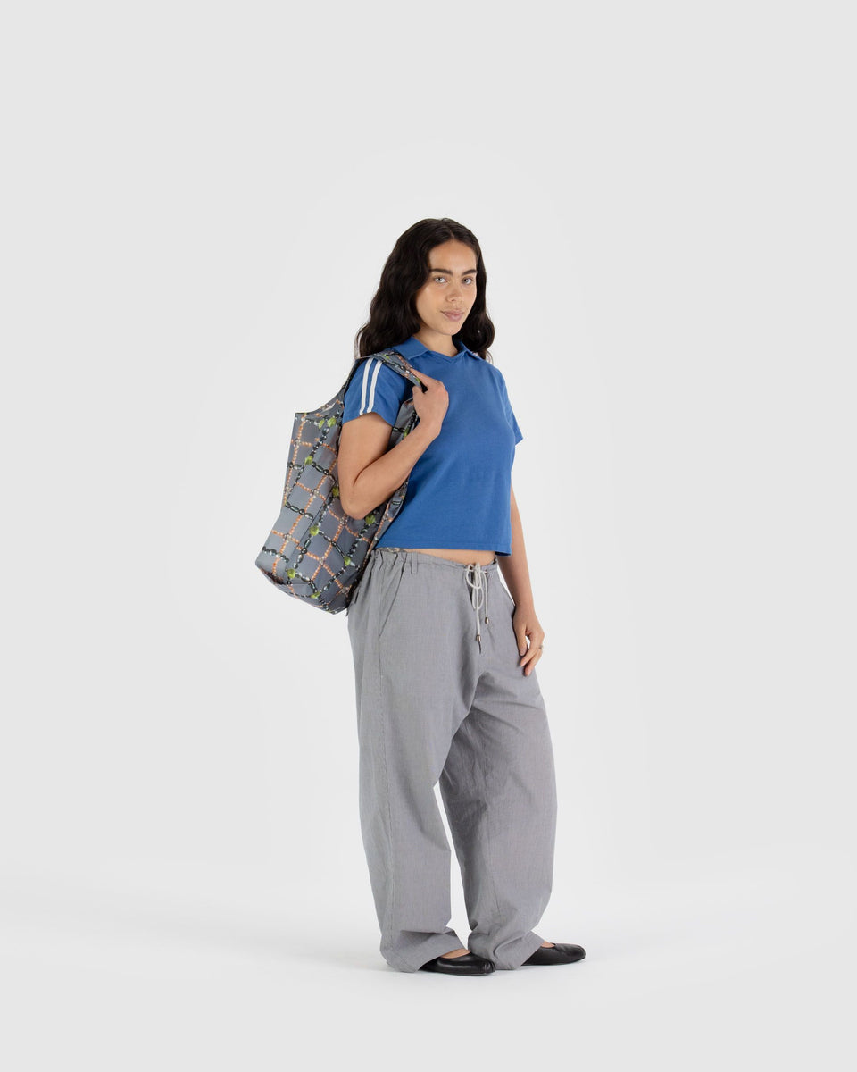 BAGGU.com Reusable Bags Standard Baggu - Beaded Plaid
