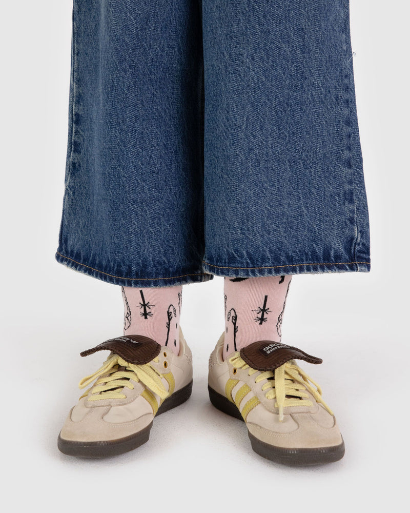 BAGGU ALL PRODUCTS Crew Sock - Ballet Icons