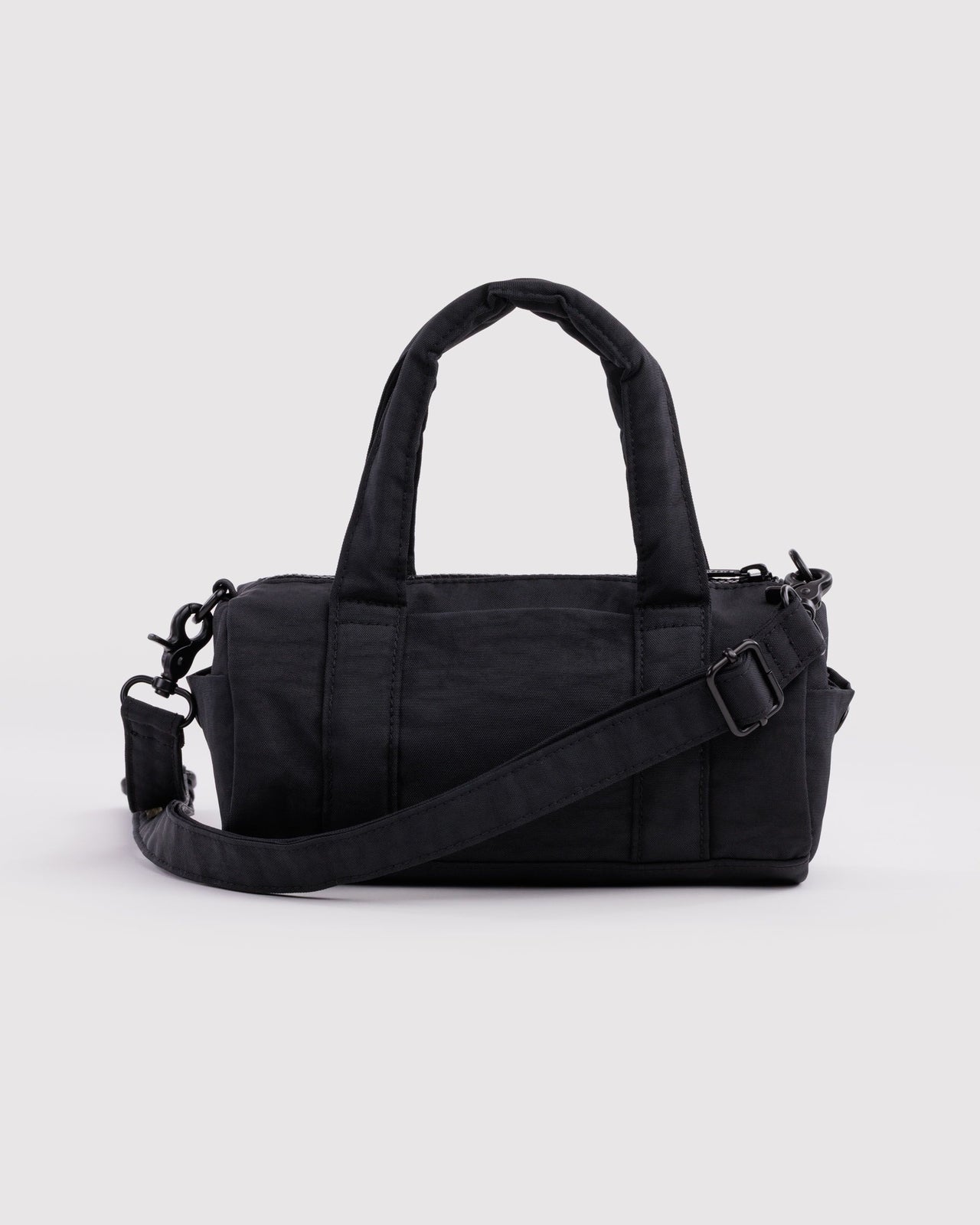 Small Nylon Duffle Bag - Black