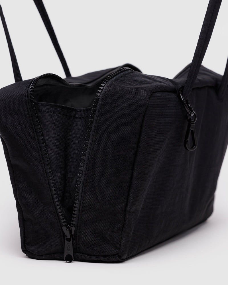 BAGGU  Nylon Bowler Bag - Black