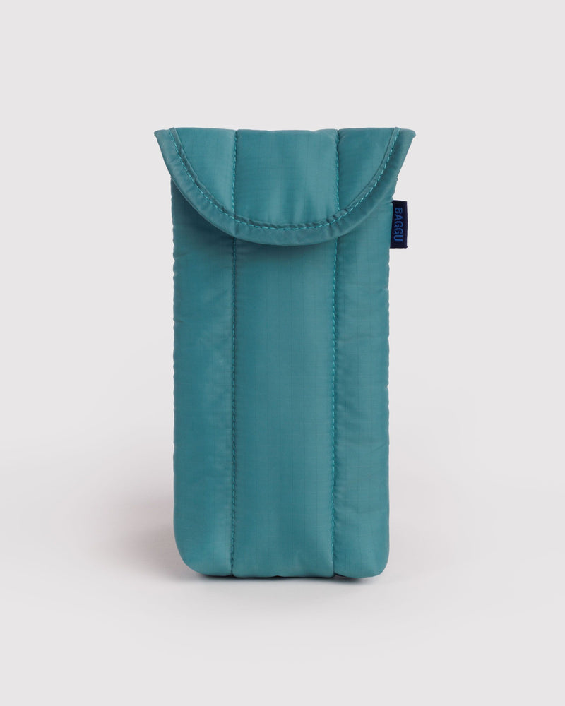BAGGU  Puffy Glasses Sleeve - Peacock