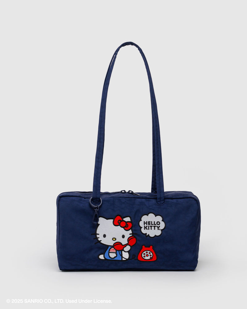 BAGGU ALL PRODUCTS Nylon Bowler Bag - Embroidered Hello Kitty Phone