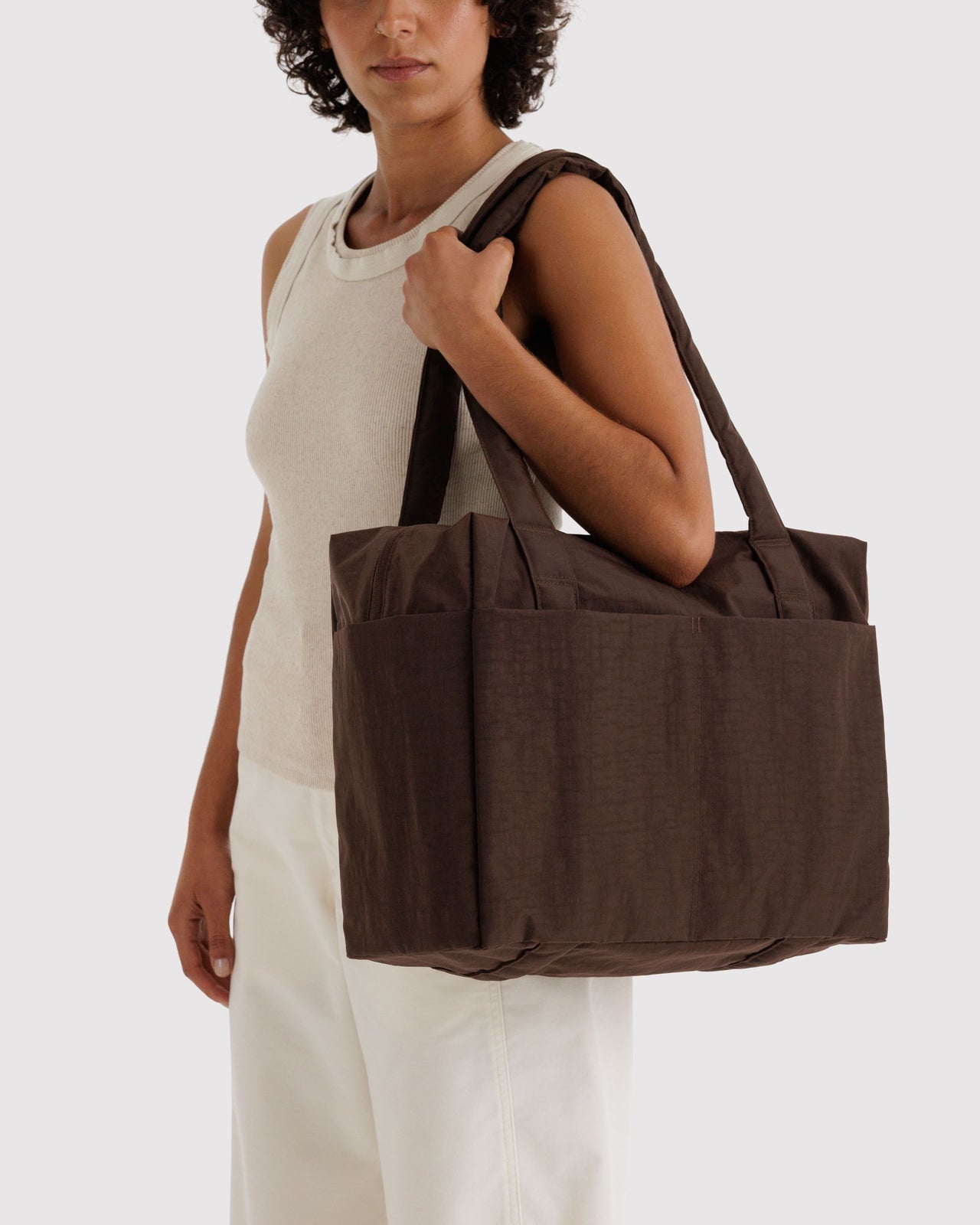 Small Cloud Carry-On - Coffee