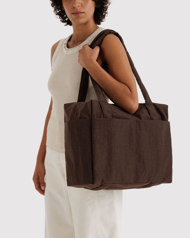 BAGGU  Small Cloud Carry-On - Coffee