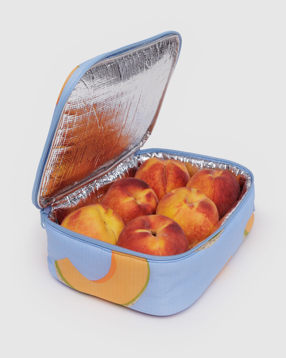 BAGGU ALL PRODUCTS Lunch Box - Cantaloupe Blue
