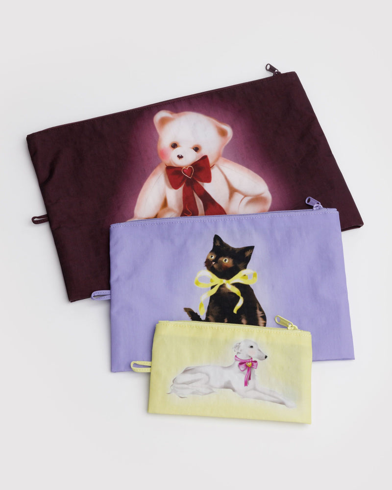 BAGGU Travel Go Pouch Set - Fancy Animals