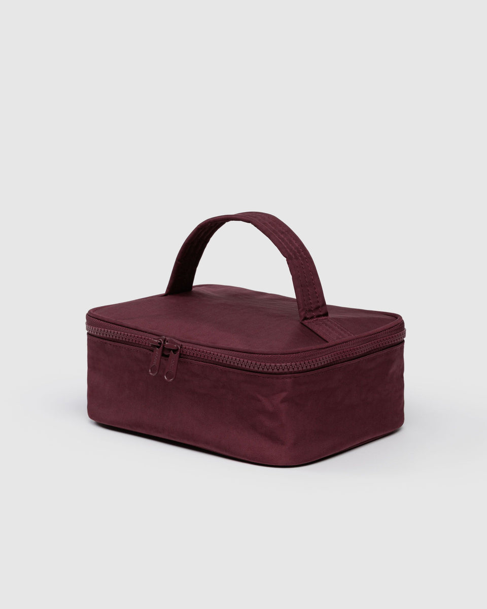 BAGGU PRODUCTS Small Cosmetic Case - Mahogany