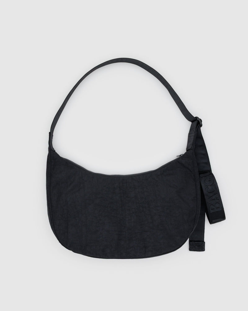 BAGGU.com Crossbody Bags Medium Nylon Crescent Bag - Western Appliqué