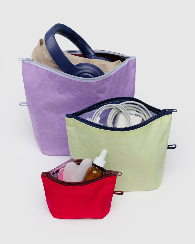 BAGGU.com  Go Pouch Set - Kaleidoscope Mix