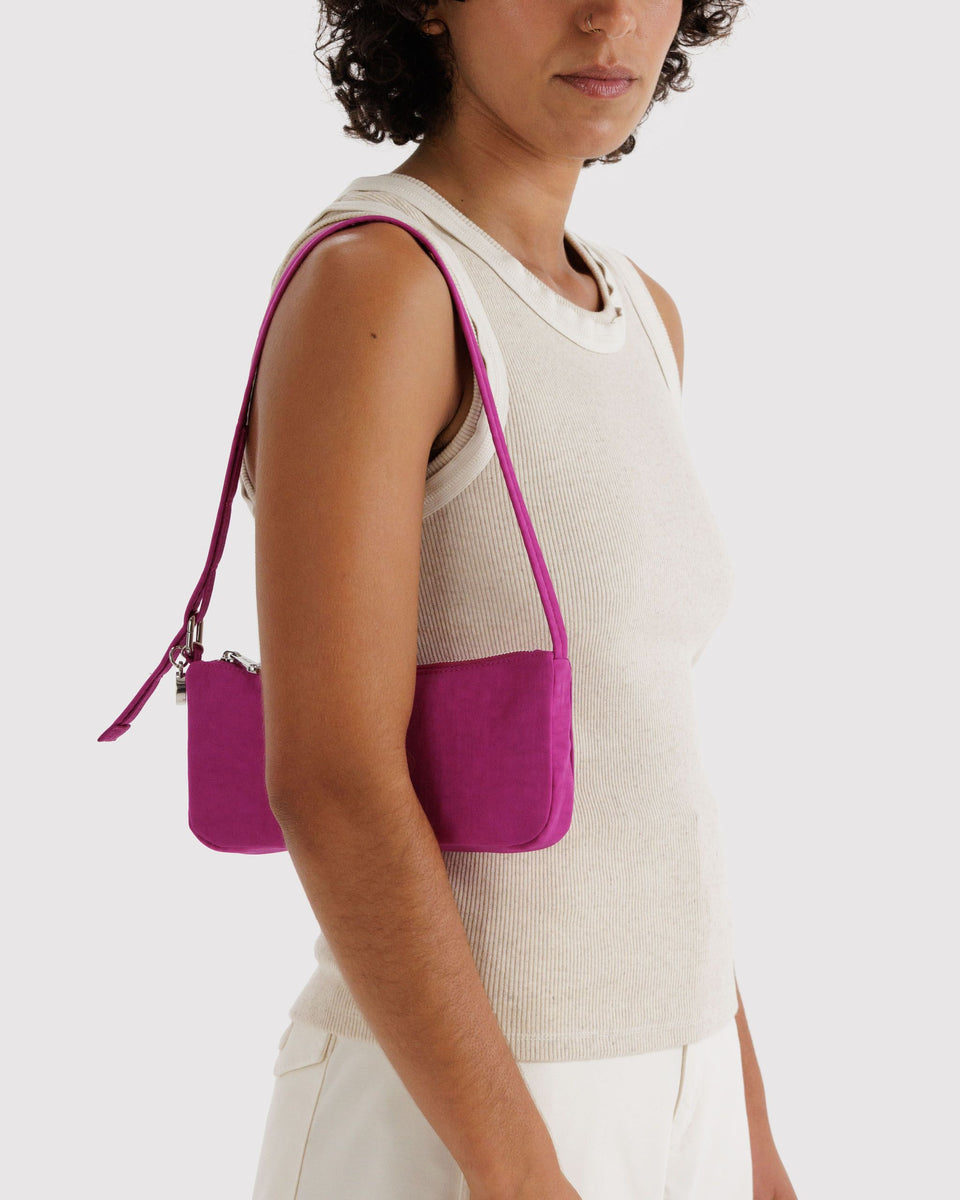 BAGGU ALL PRODUCTS (except Sandy Liang) Nylon Pochette - Deep Fuchsia