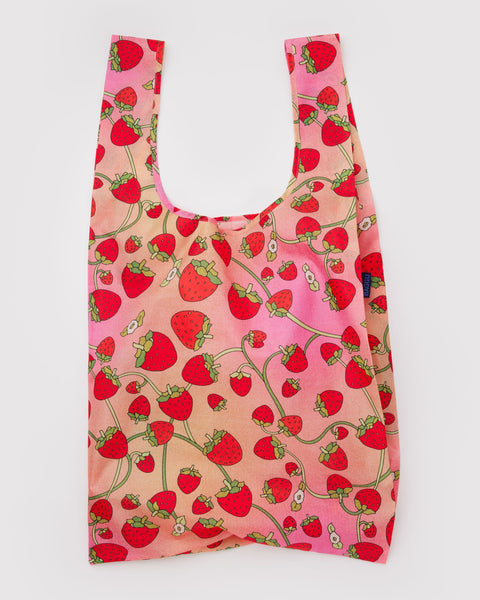 BAGGU Reusable Bags Big Baggu - Strawberry Blossom