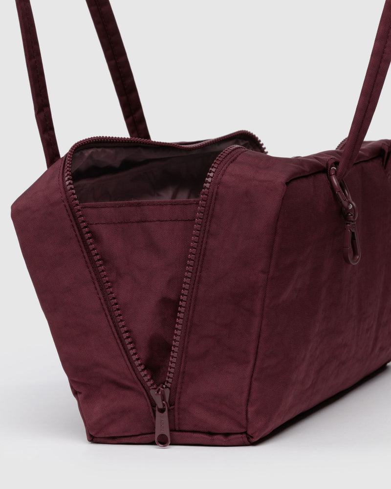 BAGGU ALL PRODUCTS Nylon Bowler Bag - Mahogany