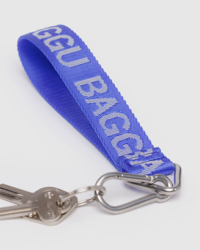 BAGGU.com  Logo Keychain - Royal Blue