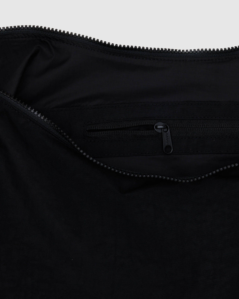BAGGU  Large Nylon Crescent Bag - Black
