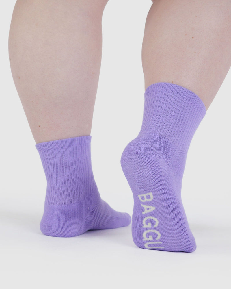 BAGGU ALL PRODUCTS Ribbed Sock - Wisteria