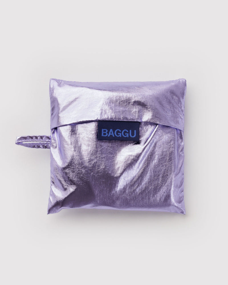 BAGGU Standard Standard Baggu - Lavender Metallic