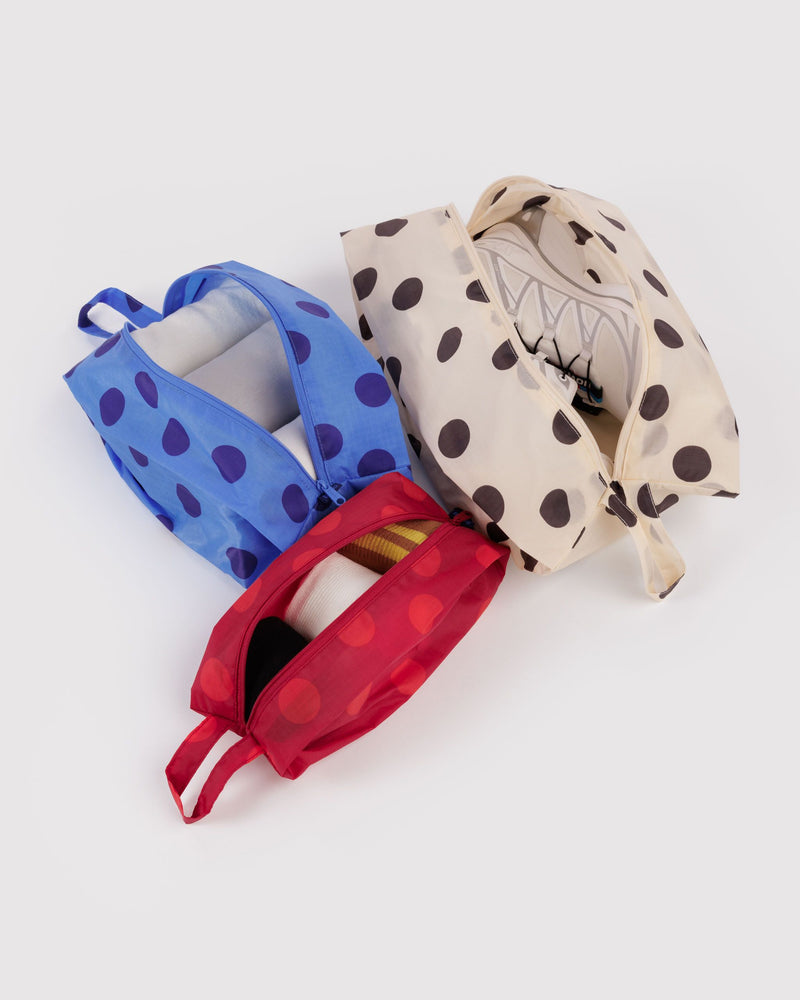 BAGGU  3D Zip Set - Polka Dot Mix