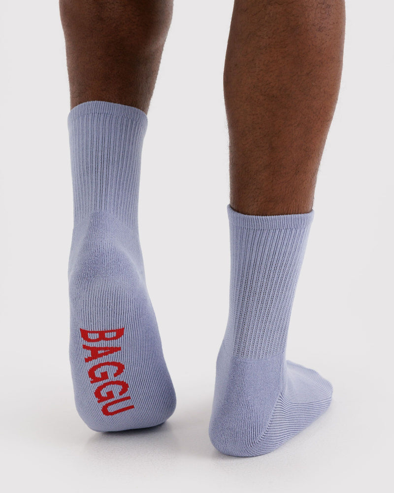 BAGGU  Ribbed Sock - Mist
