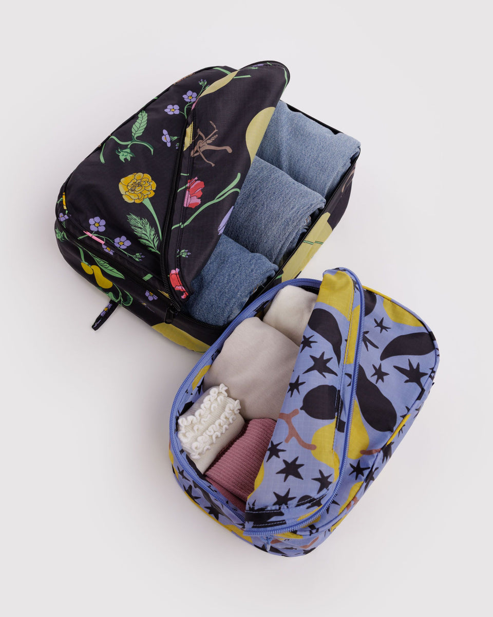 BAGGU ALL PRODUCTS (except Sandy Liang) Packing Cube Set - Winter Orchard