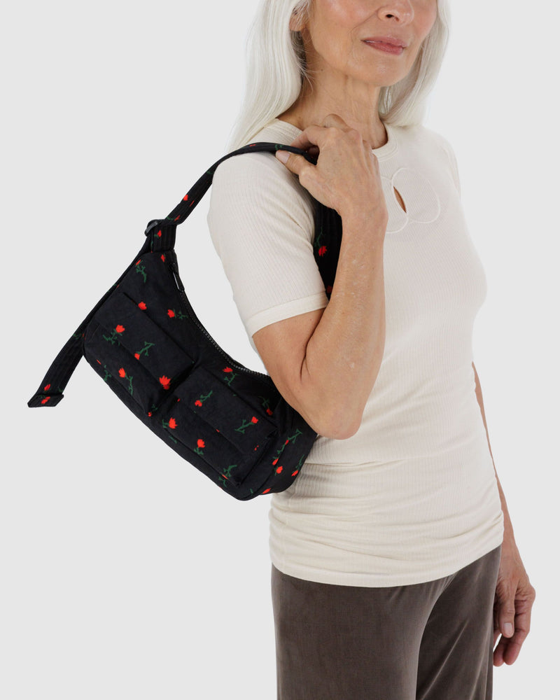 BAGGU  Cargo Shoulder Bag - Painted Wildflower
