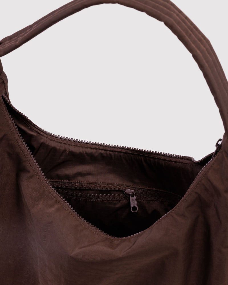 BAGGU  Nylon Shoulder Bag - Coffee