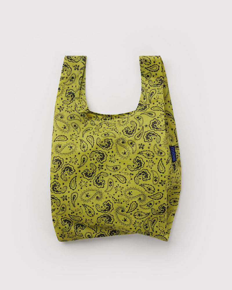 BAGGU BFCM 2024 Baby Baggu - Chartreuse Paisley