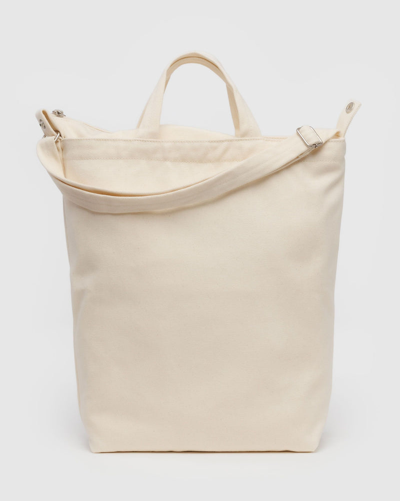 BAGGU.com  Zip Duck Bag - Natural Canvas