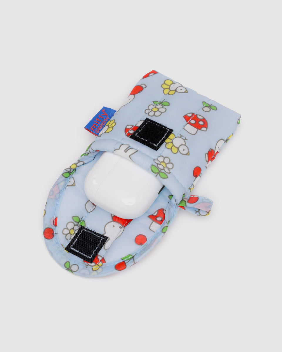 BAGGU.com Cases & Sleeves Puffy Earbuds Case - Garden Miffy
