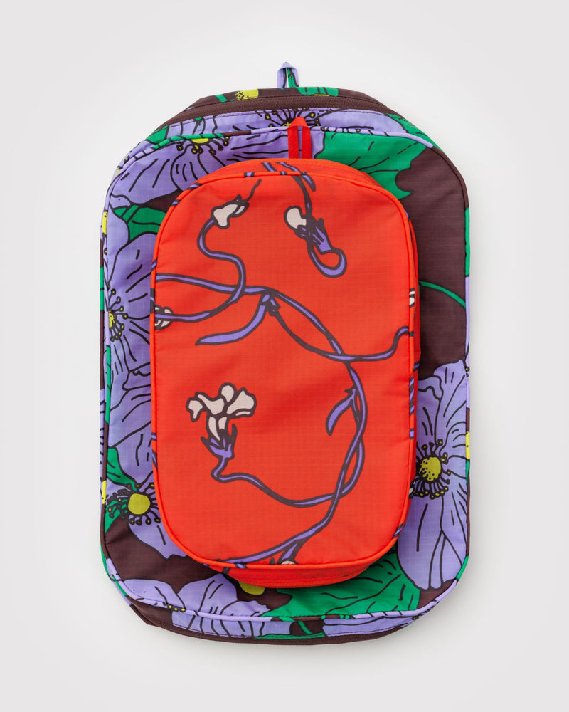 BAGGU New Arrivals Packing Cube Set - Poppy Mix