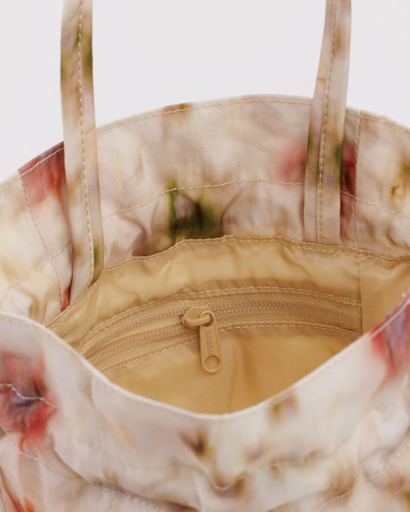 BAGGU  Nylon Drawstring Bag - Abstract Floral