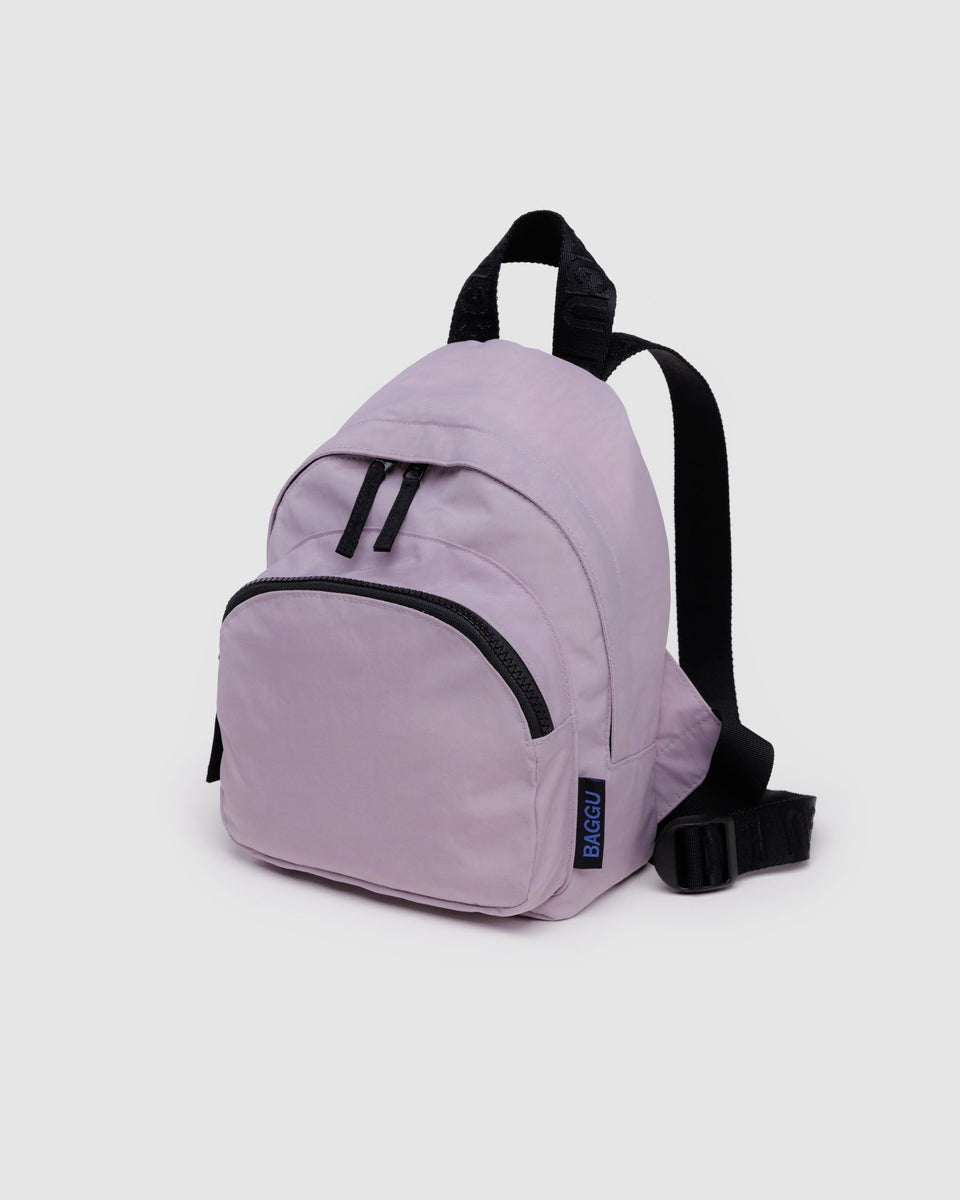 BAGGU PRODUCTS Mini Nylon Backpack - Dusty Pink