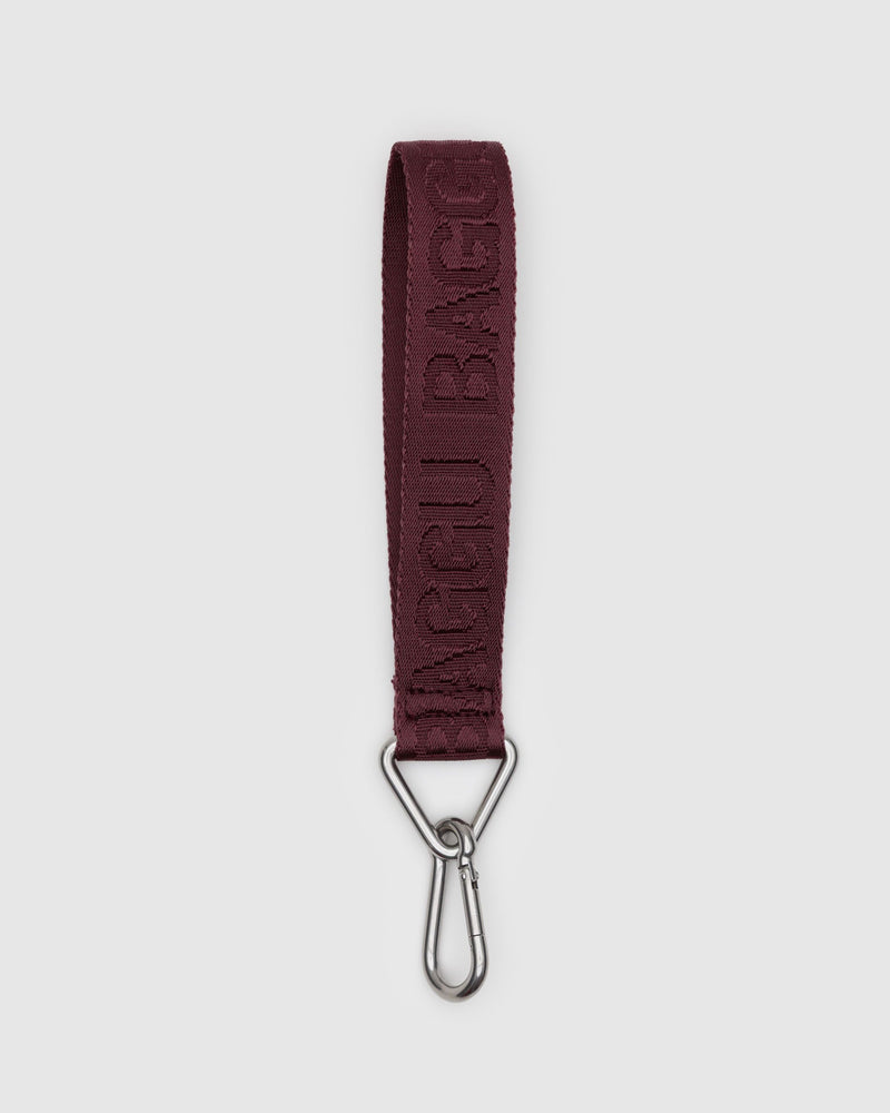BAGGU.com  Logo Keychain - Mahogany