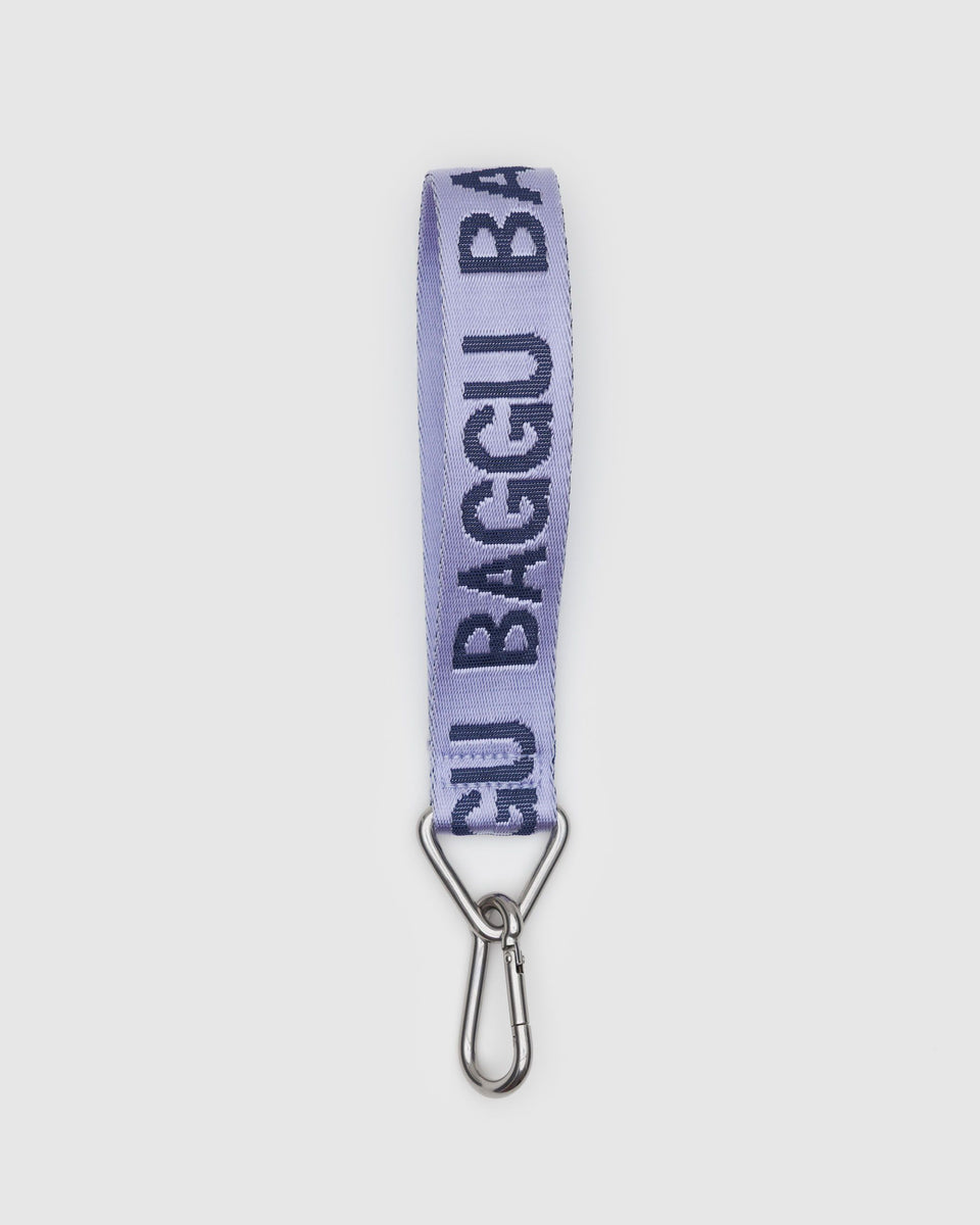 BAGGU PRODUCTS Logo Keychain - Dusty Lilac