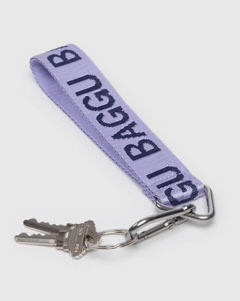 BAGGU.com  Logo Keychain - Dusty Lilac