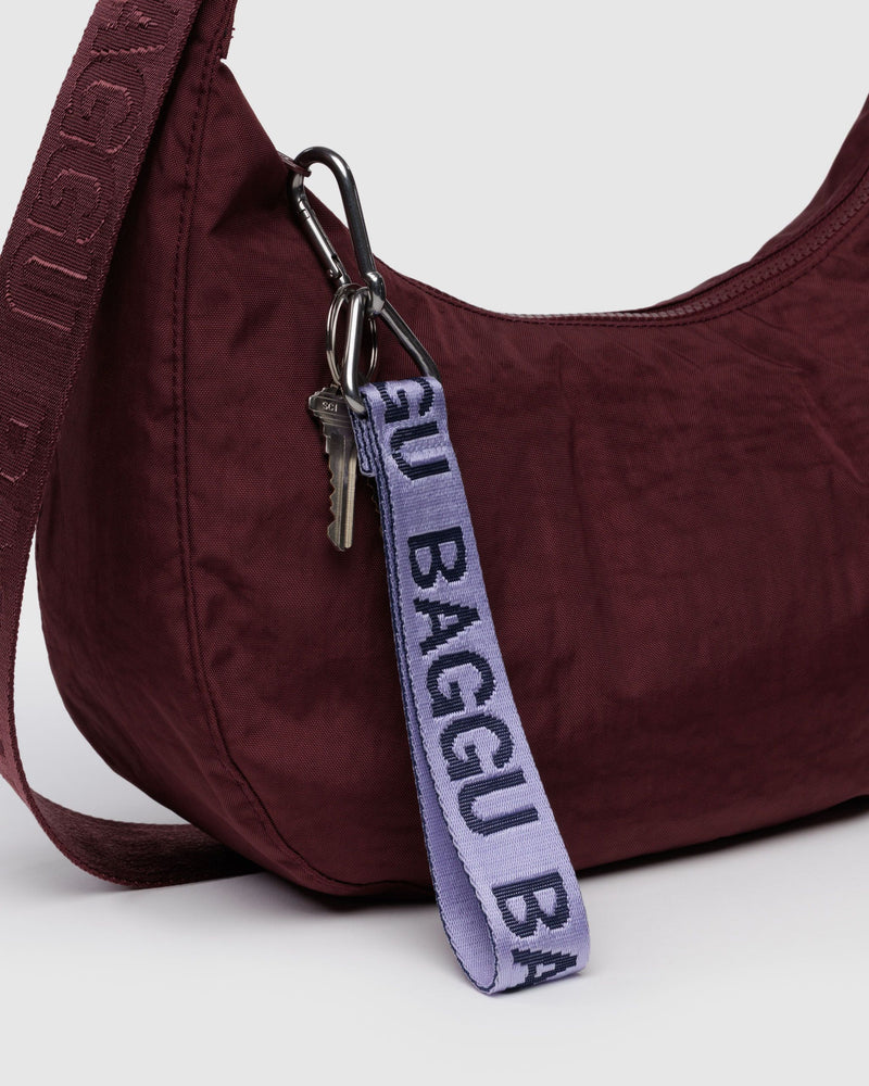 BAGGU.com  Logo Keychain - Dusty Lilac