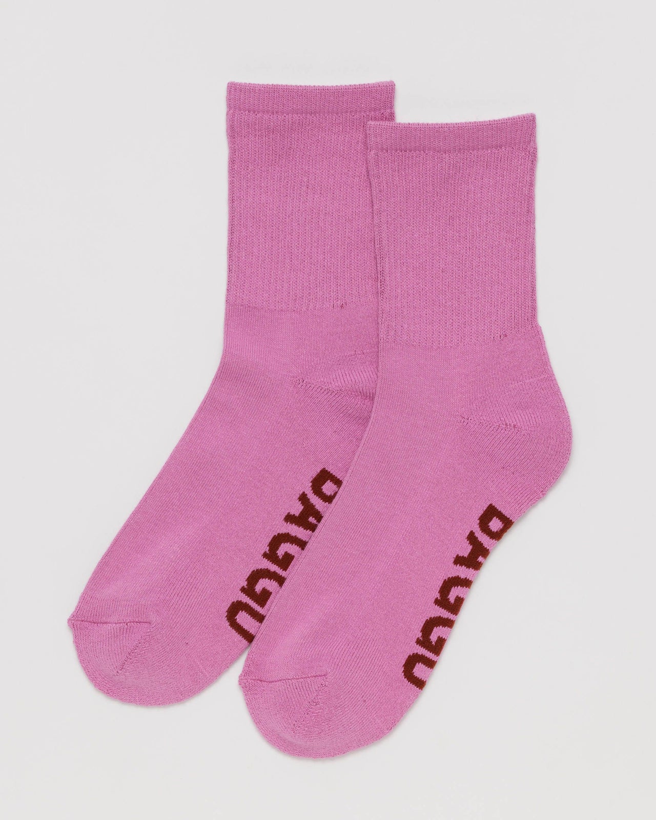 Ribbed Sock - Extra Pink