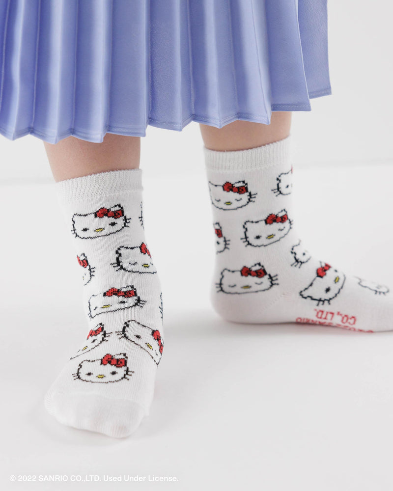 BAGGU.com  Kids Crew Sock Set of 3 - Sanrio Friends