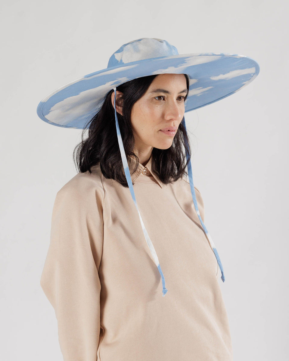 BAGGU Hats Packable Sun Hat - Clouds