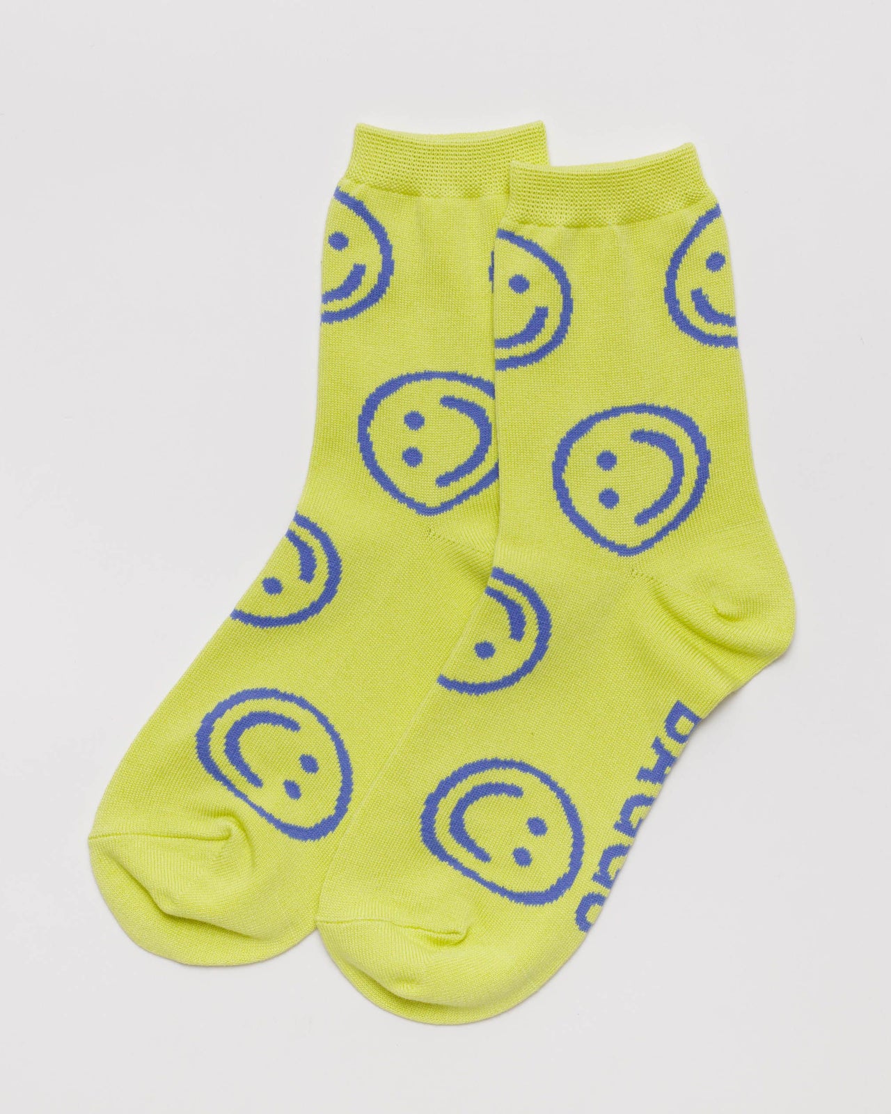 Crew Sock - Citron Happy