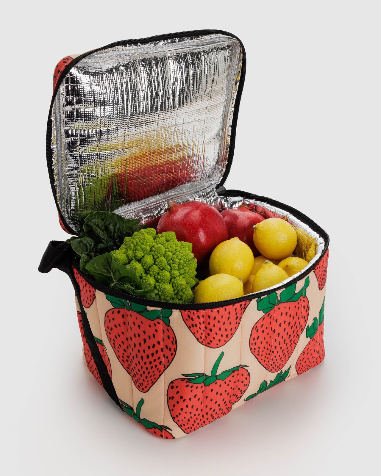 Puffy Cooler Bag - Strawberry