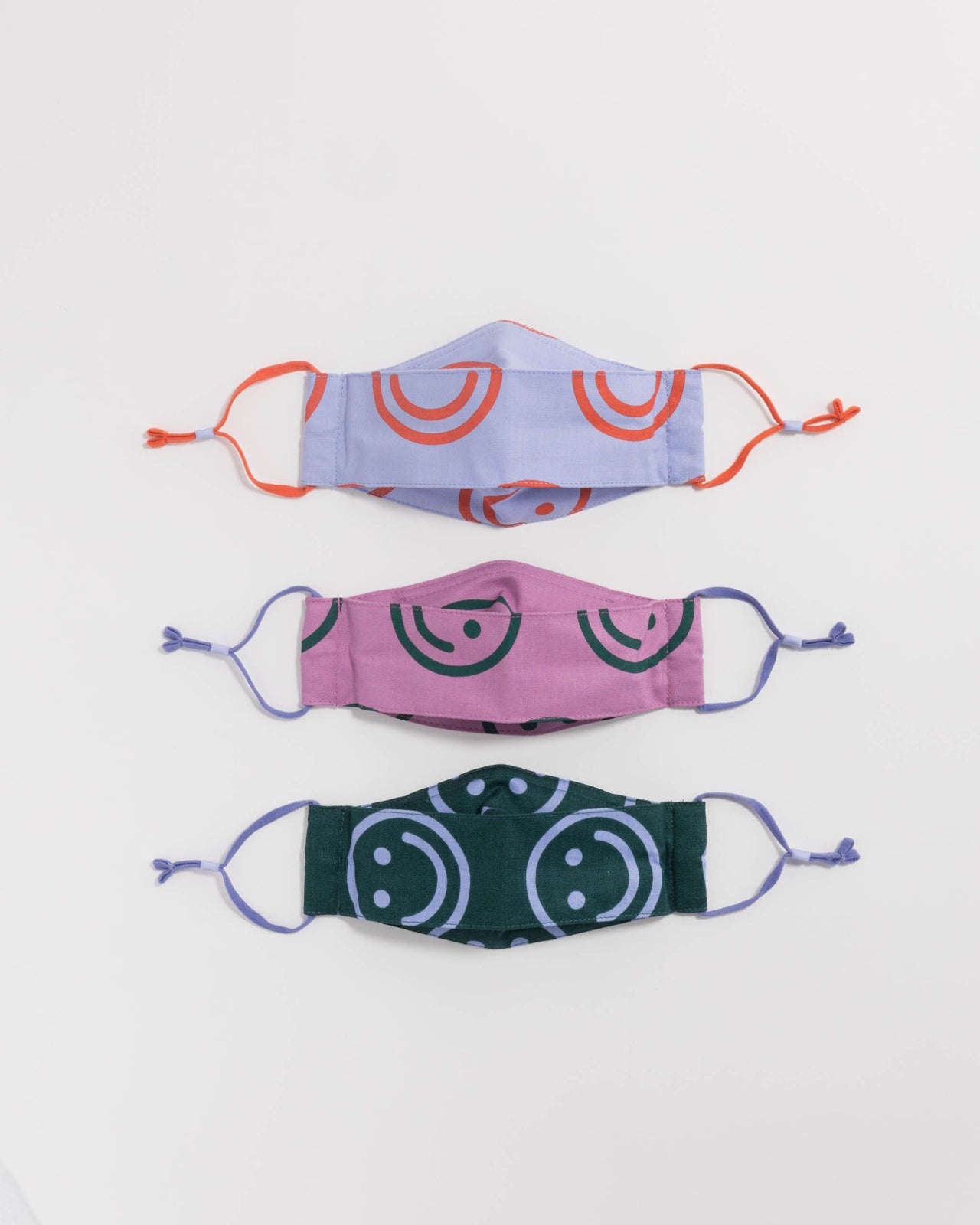 Kids' Fabric Mask Set - Happy Mix #2