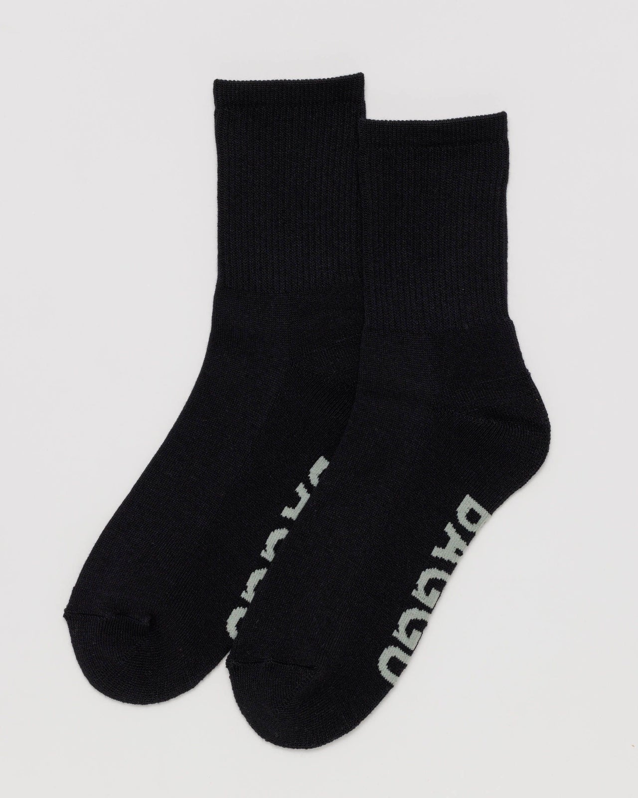 Ribbed Sock - Black