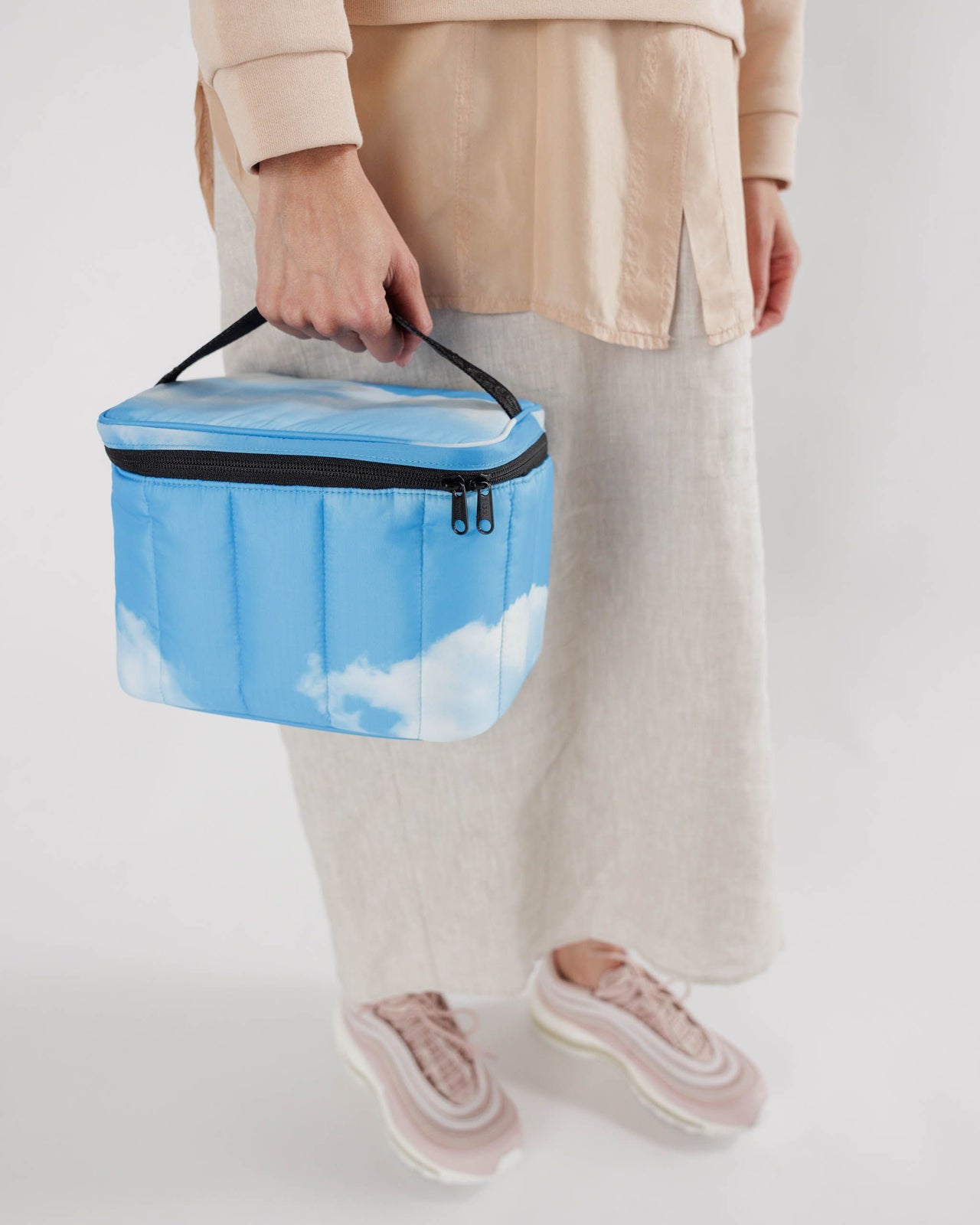 Puffy Lunch Bag - Clouds
