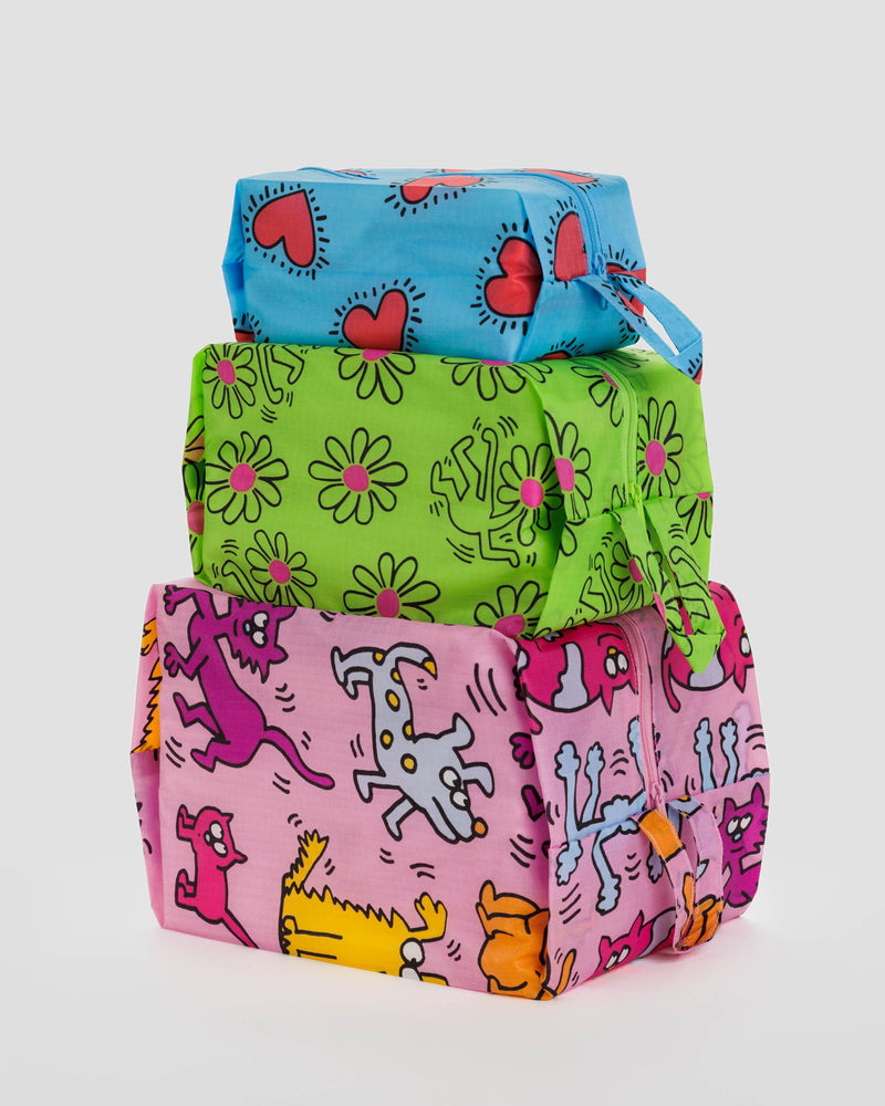 BAGGU.com  3D Zip Set - Keith Haring