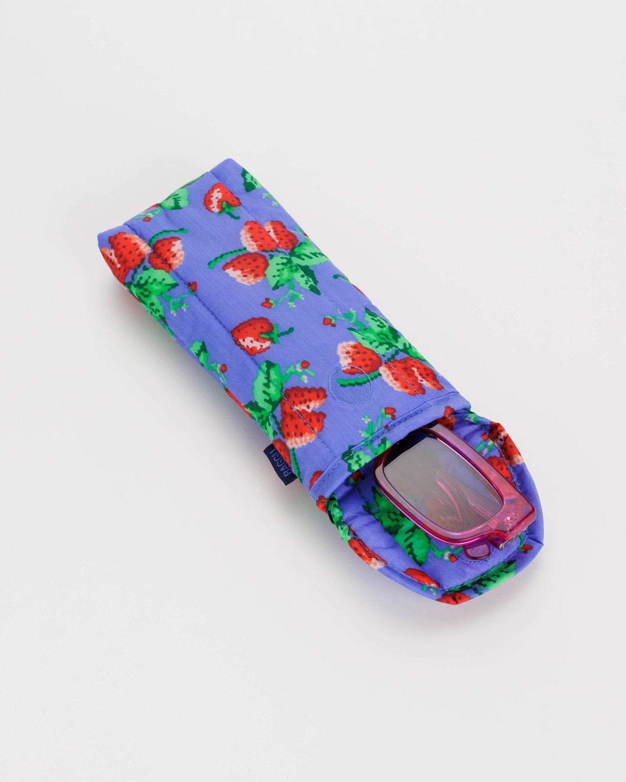 Puffy Glasses Sleeve - Wild Strawberries