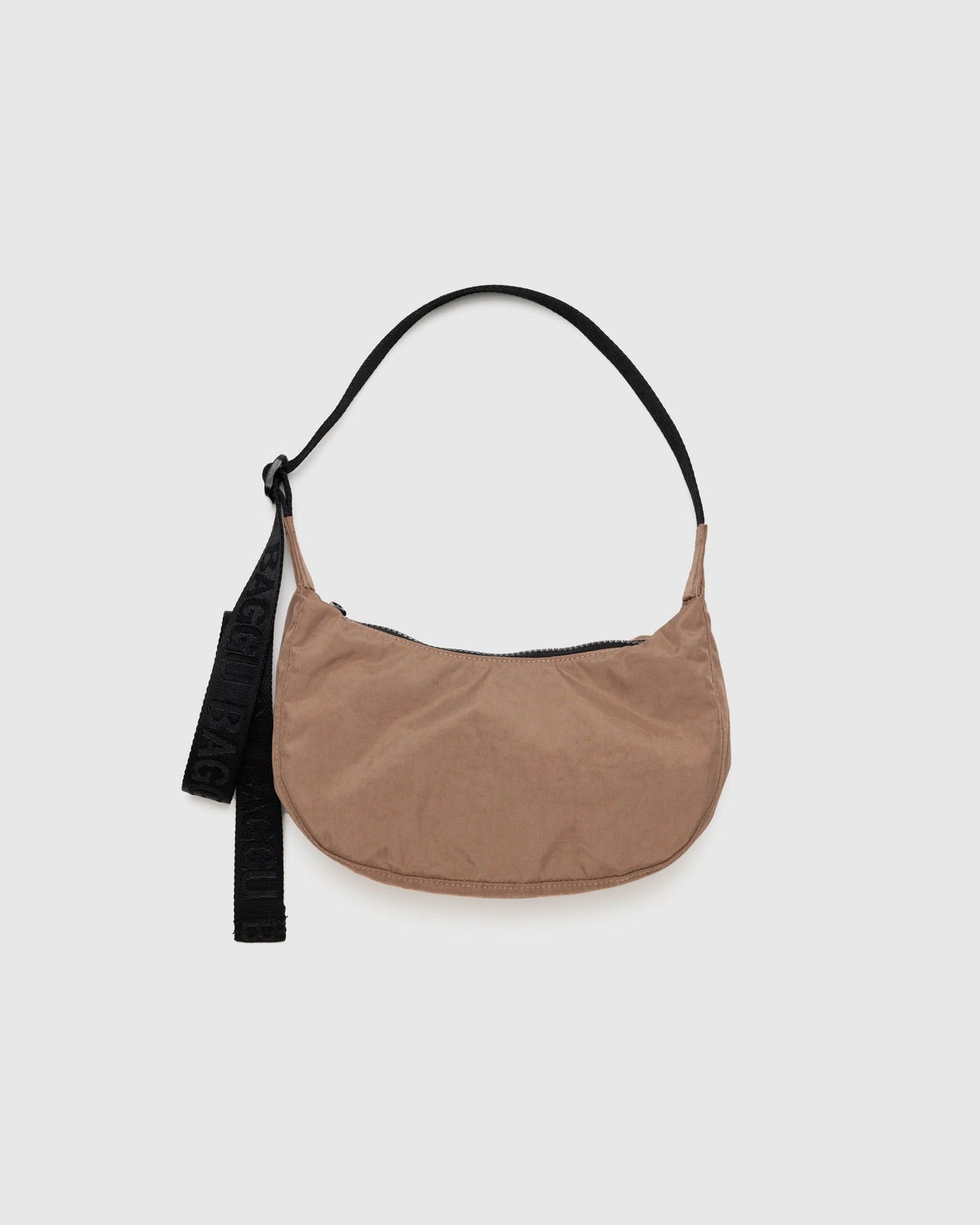 Small Nylon Crescent Bag - Cocoa